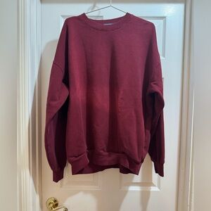 Brandy Melville maroon sweater